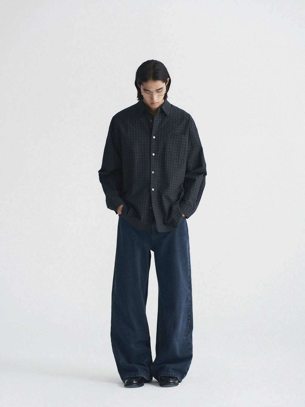 Thread | Micro-Check Overshirt