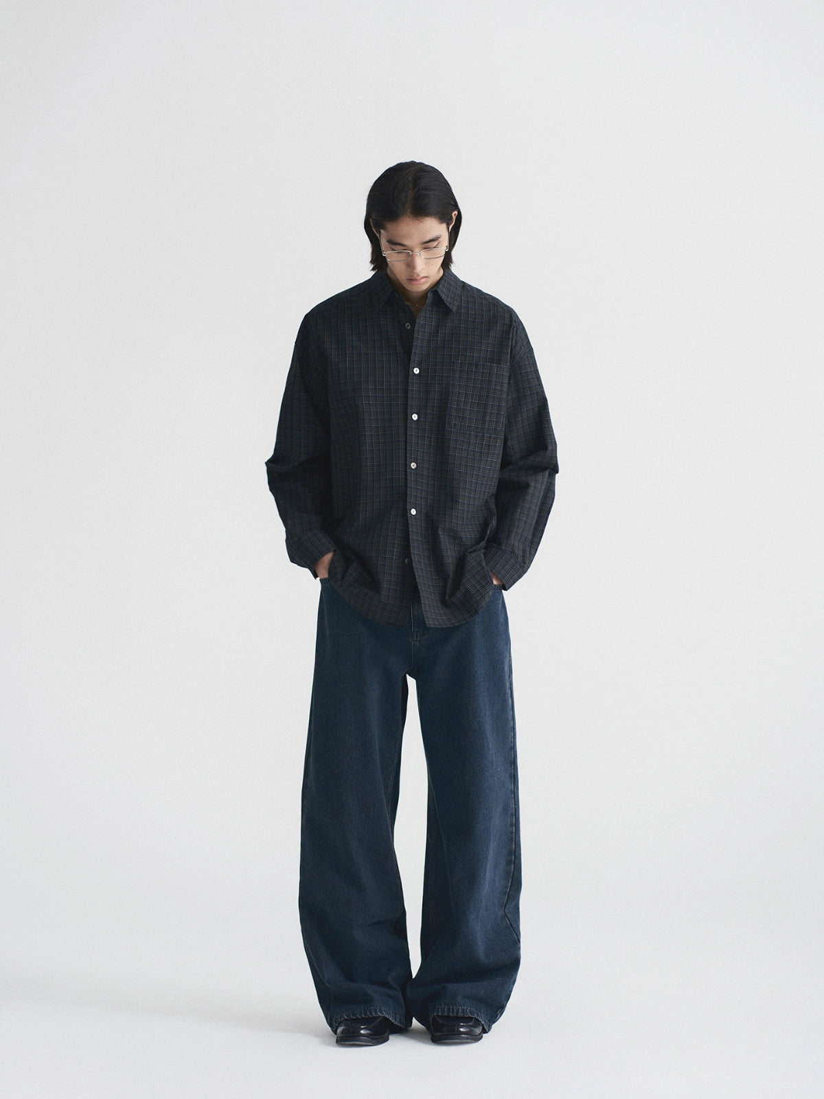 Thread | Micro-Check Overshirt