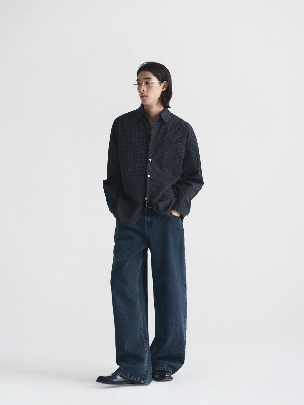 Thread | Micro-Check Overshirt