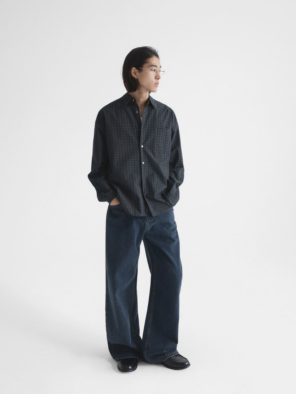 Thread | Micro-Check Overshirt
