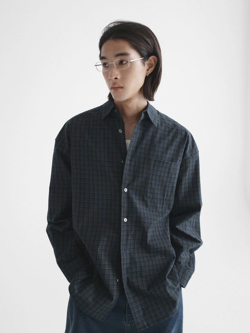 Thread | Micro-Check Overshirt