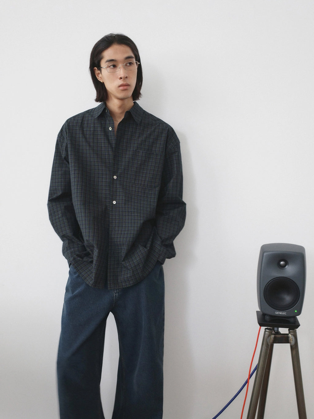 Thread | Micro-Check Overshirt
