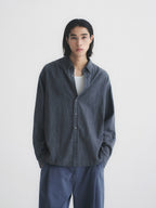 Textured Drop Shoulder L/S Shirt