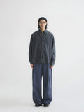 Textured Drop Shoulder L/S Shirt