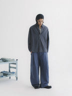 Textured Drop Shoulder L/S Shirt
