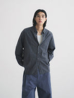 Textured Drop Shoulder L/S Shirt
