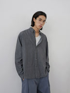 Textured Drop Shoulder L/S Shirt