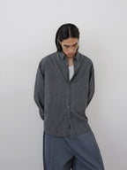 Textured Drop Shoulder L/S Shirt