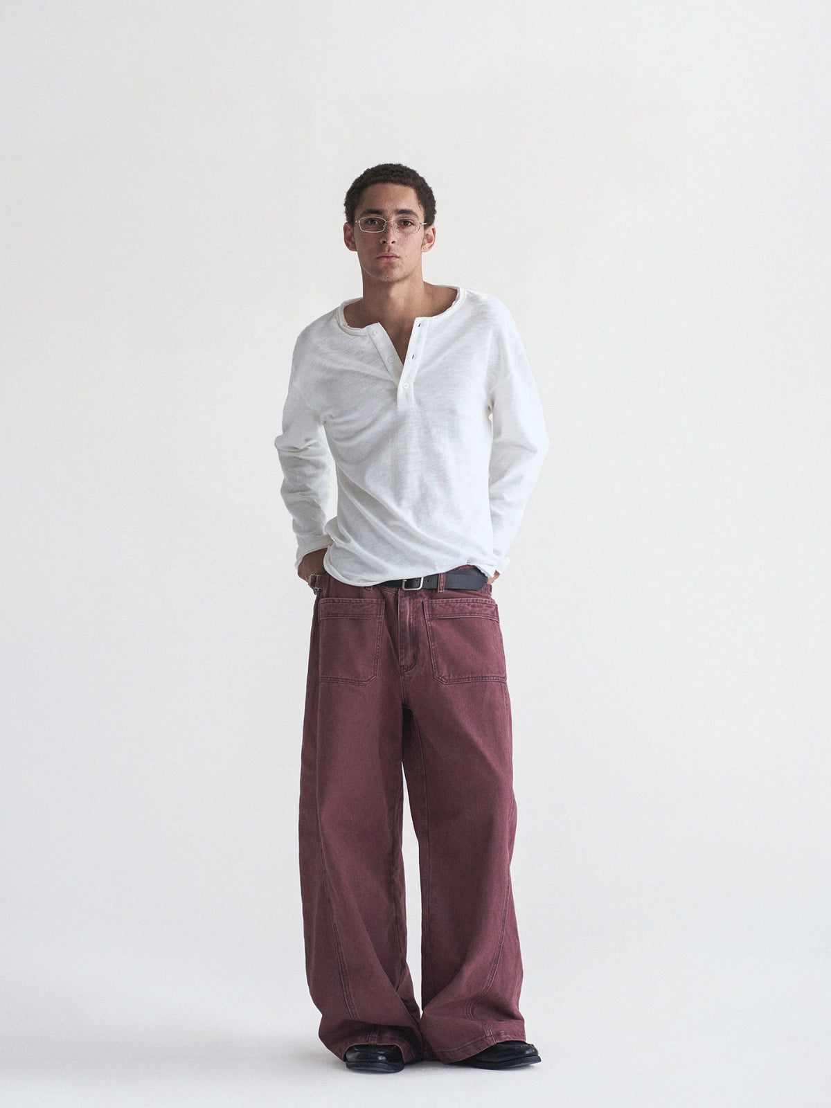 Knot | Washed Twill Utility Jeans