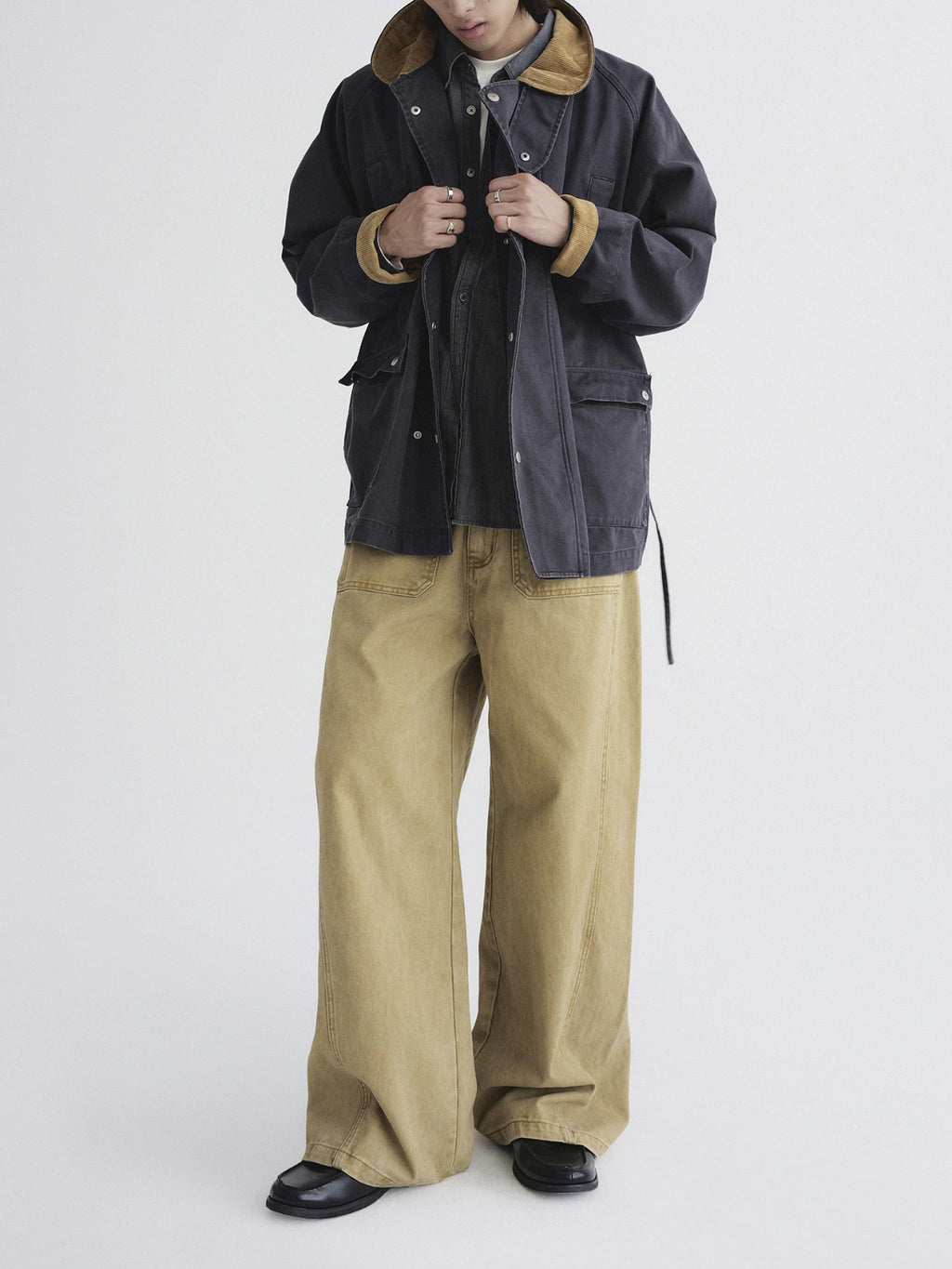 Knot | Washed Twill Utility Jeans