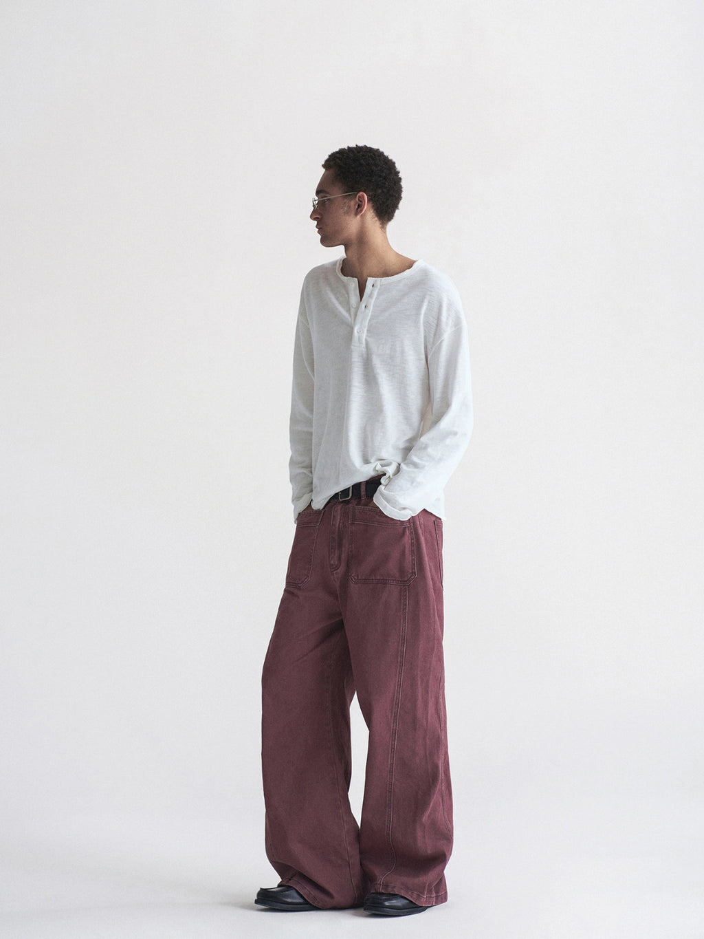 Knot | Washed Twill Utility Jeans