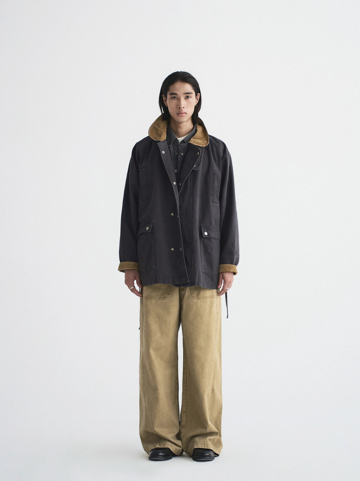Knot | Washed Twill Utility Jeans