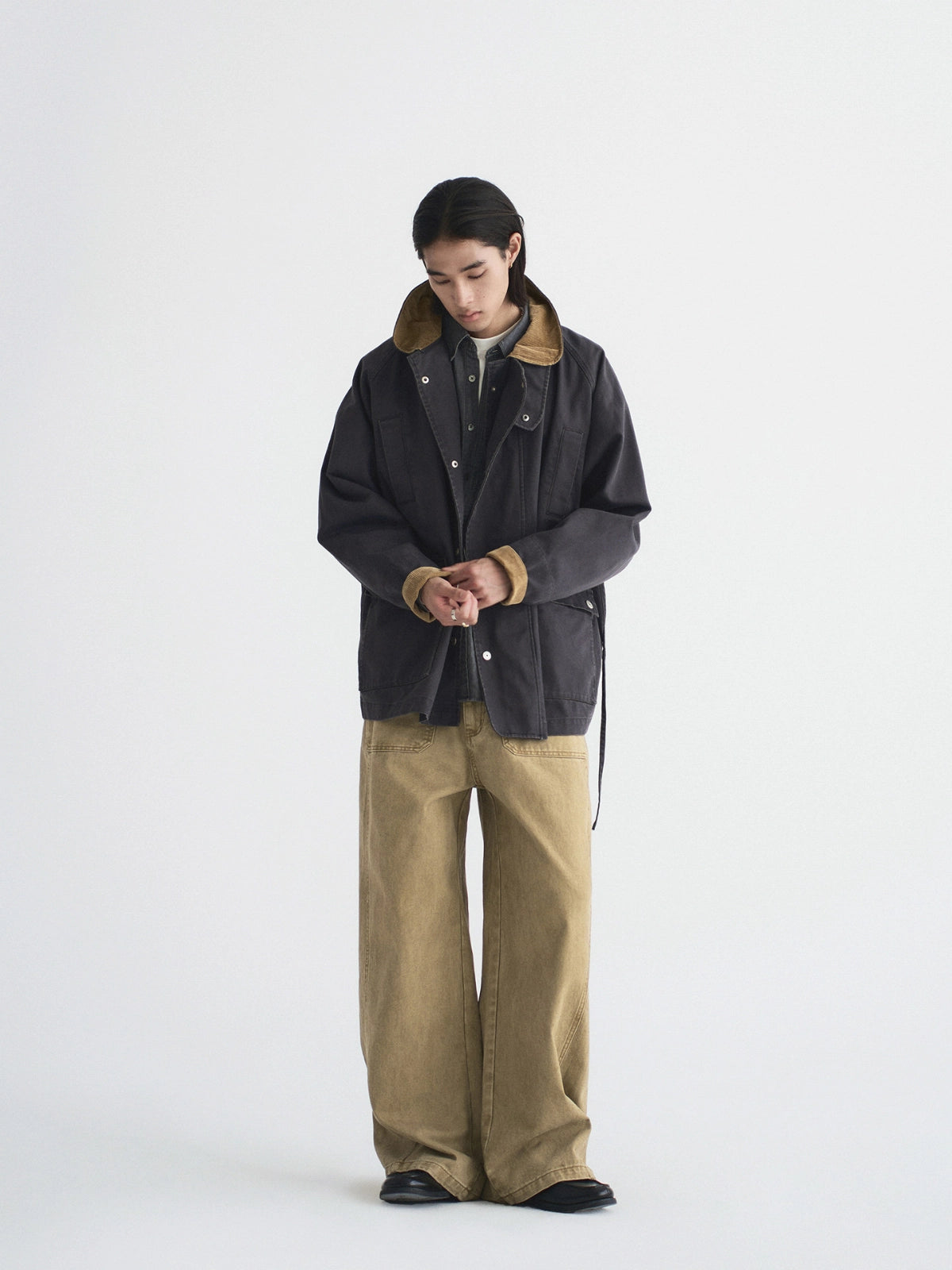 Knot | Washed Twill Utility Jeans