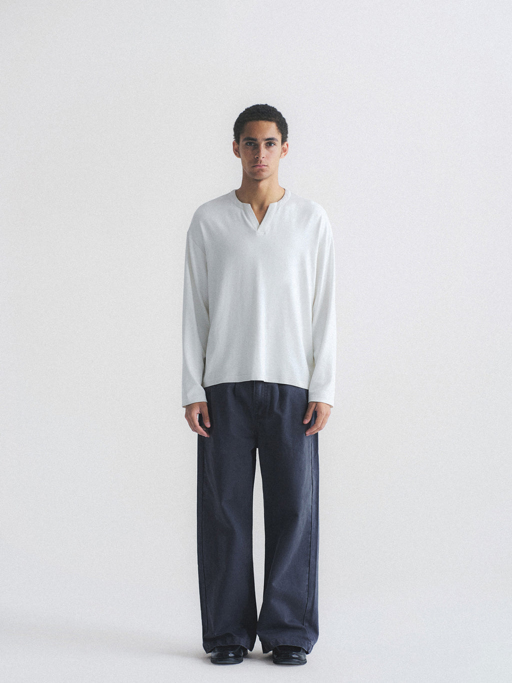 Thread | Washed Lyocell Double-Pleat Jeans