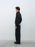 Washed Black Straight Jeans