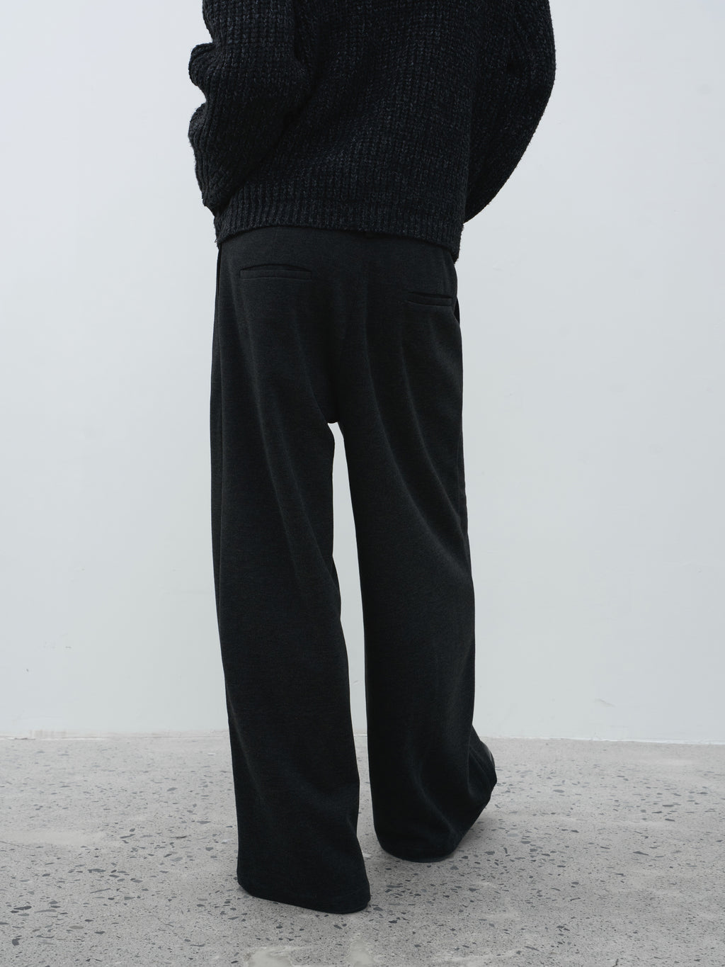 Fleece Wide Leg Sweatpants