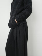 Fleece Wide Leg Sweatpants