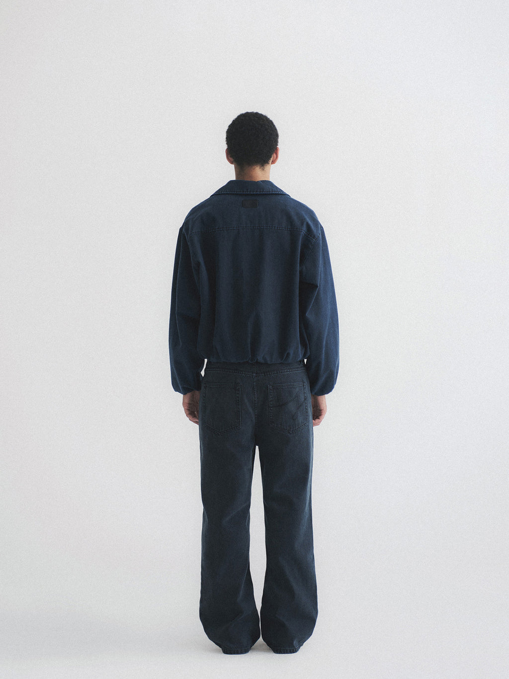 Thread | Dark Olive Washed Straight Denim