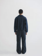 Thread | Dark Olive Washed Straight Denim