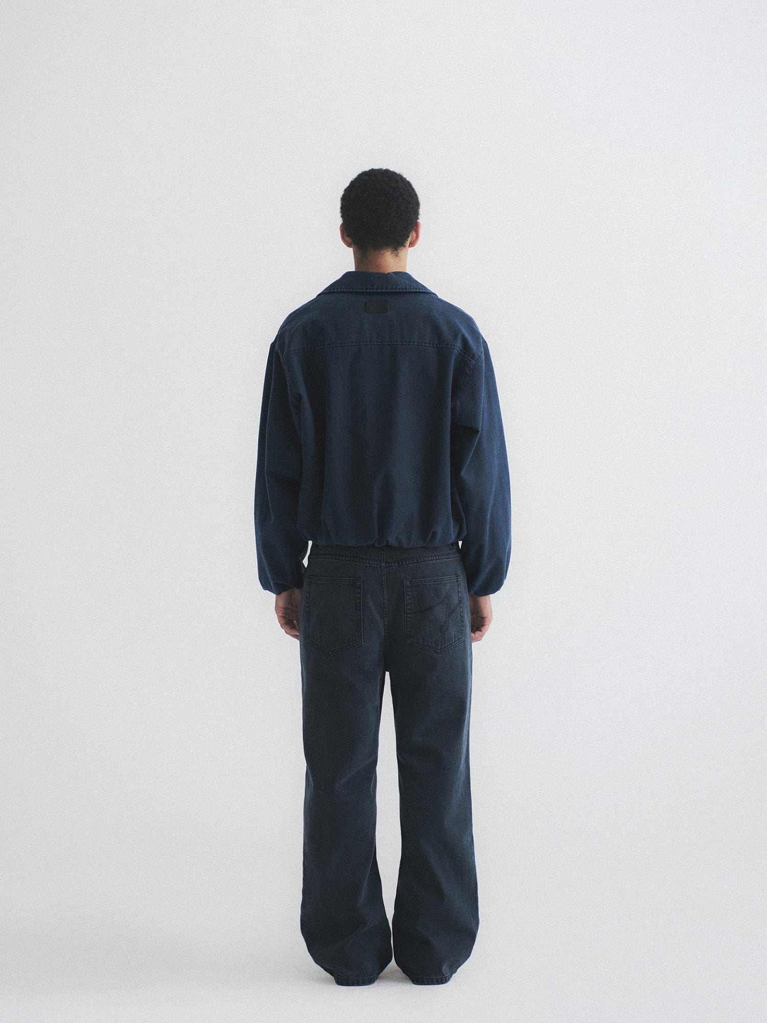 Thread | Dark Olive Washed Straight Denim