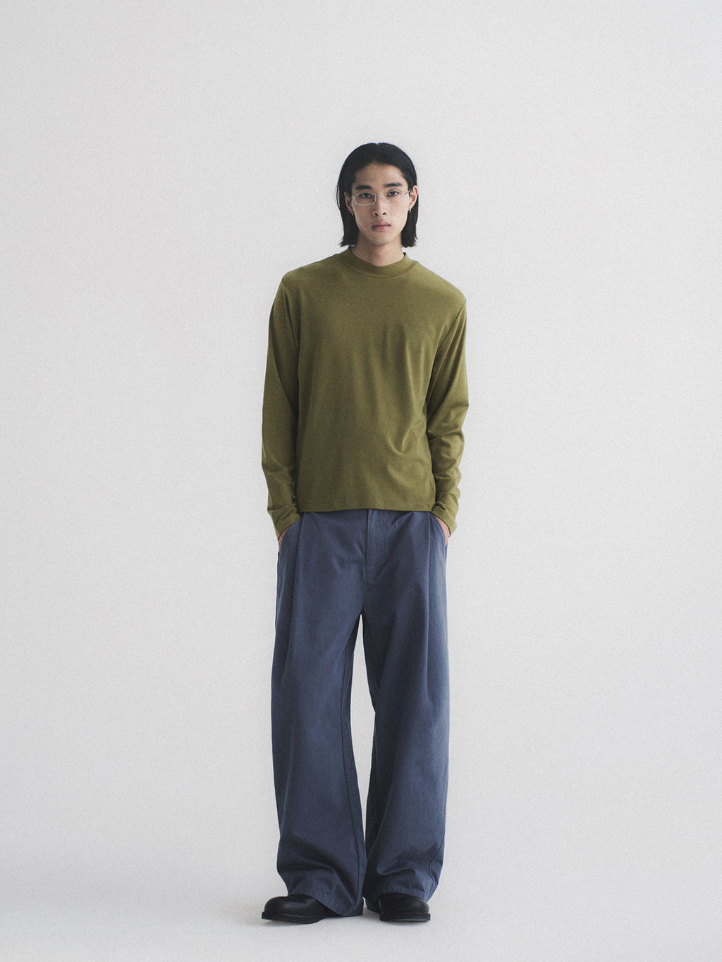 Thread | Pleated Wide-Leg Trousers