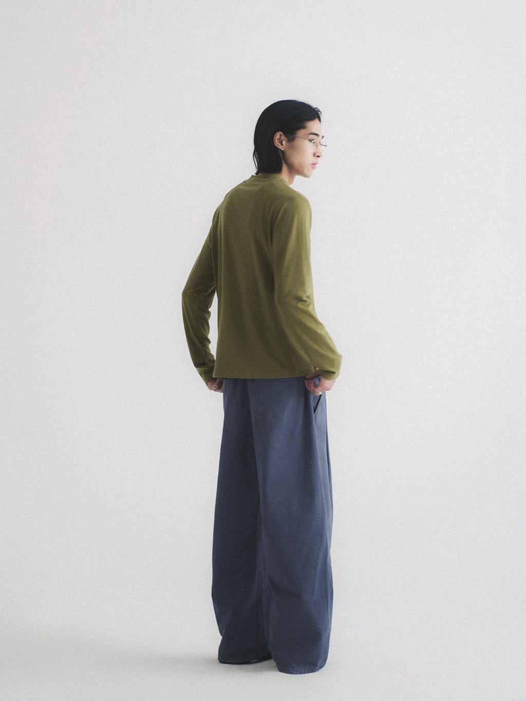 Thread | Pleated Wide-Leg Trousers