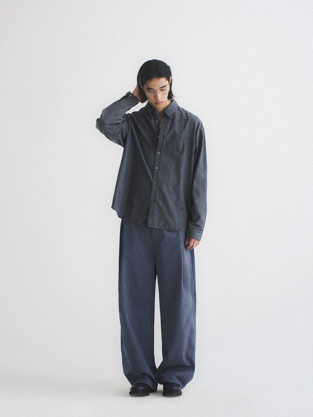 Thread | Pleated Wide-Leg Trousers