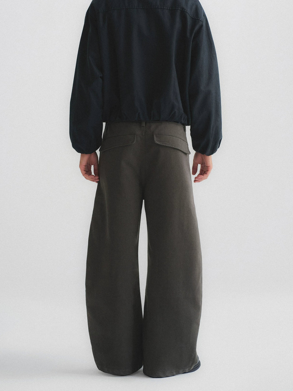 400gsm Twill Barrel Leg Jeans