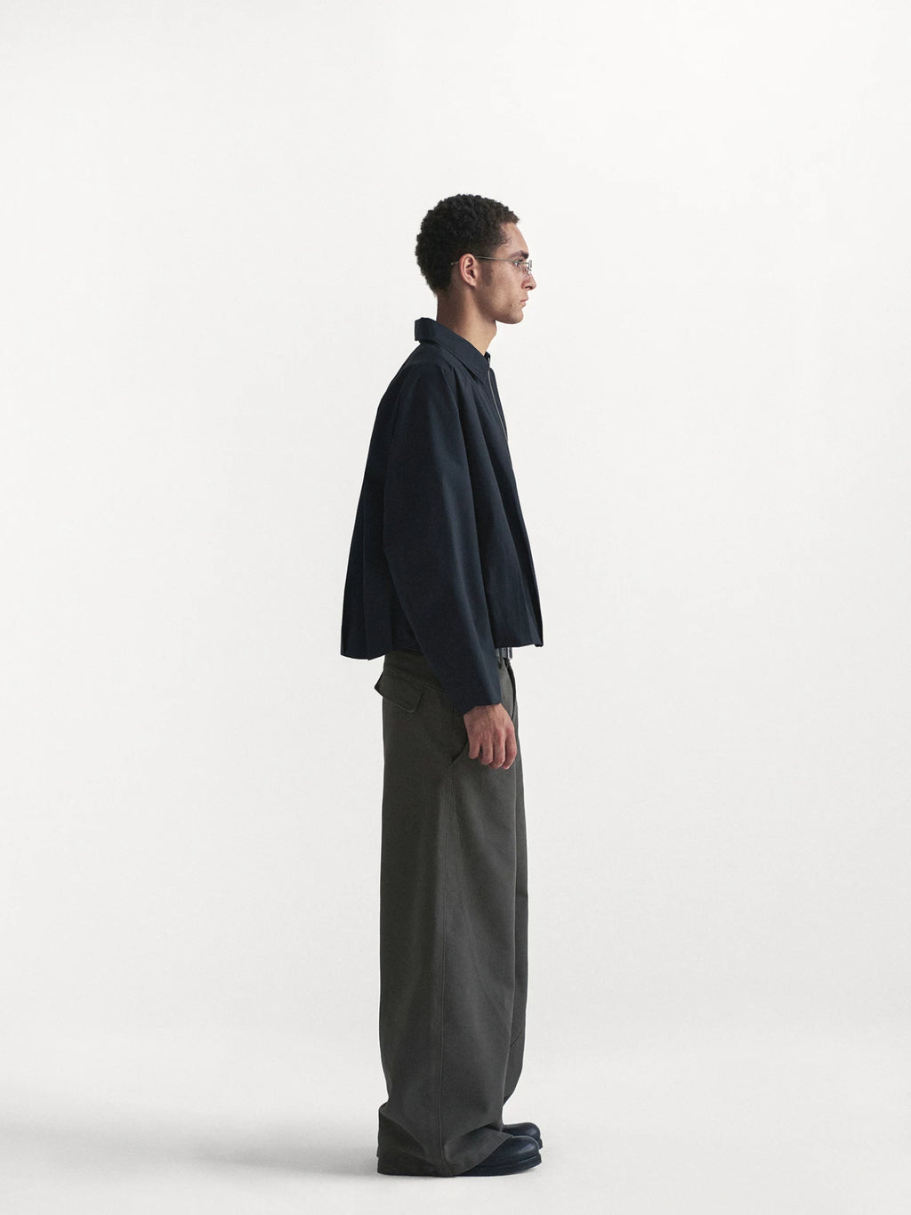 400gsm Twill Barrel Leg Jeans