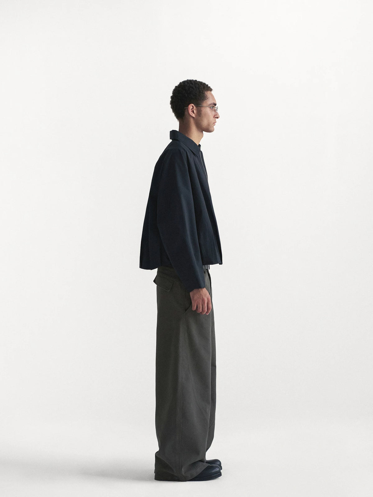 400gsm Twill Barrel Leg Jeans