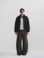 400gsm Twill Barrel Leg Jeans