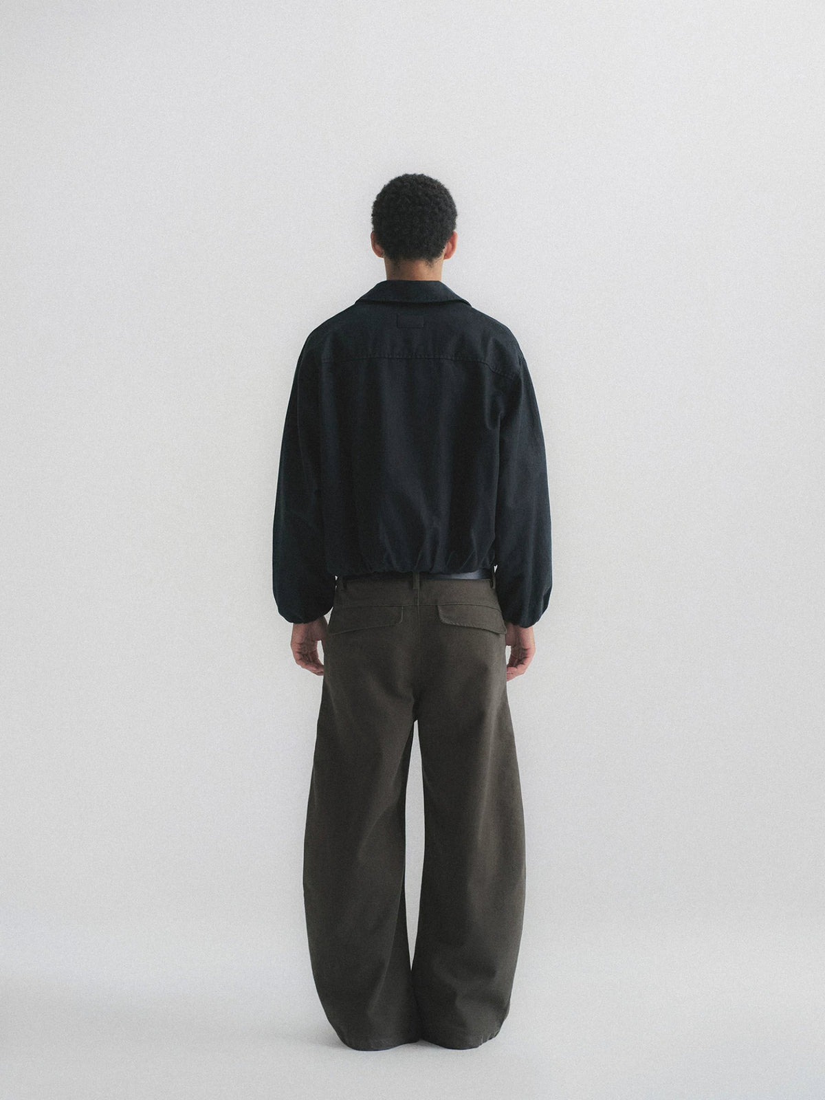 400gsm Twill Barrel Leg Jeans