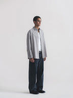 Thread | Cotton-Linen Check Oversized Shirt
