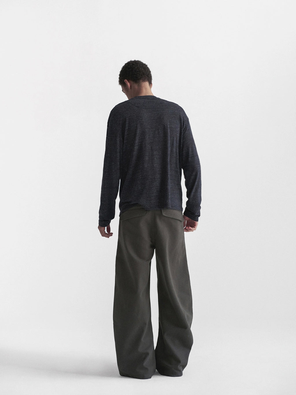 Thread | Linen Blend Structure L/S Tee