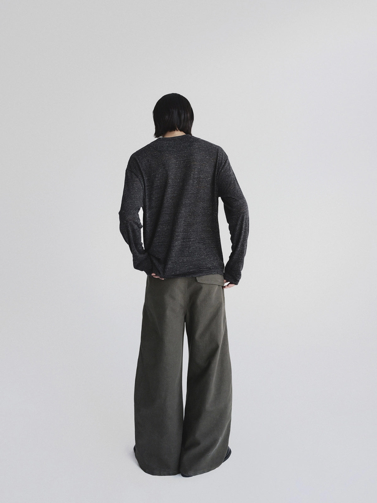 Thread | Linen Blend Structure L/S Tee