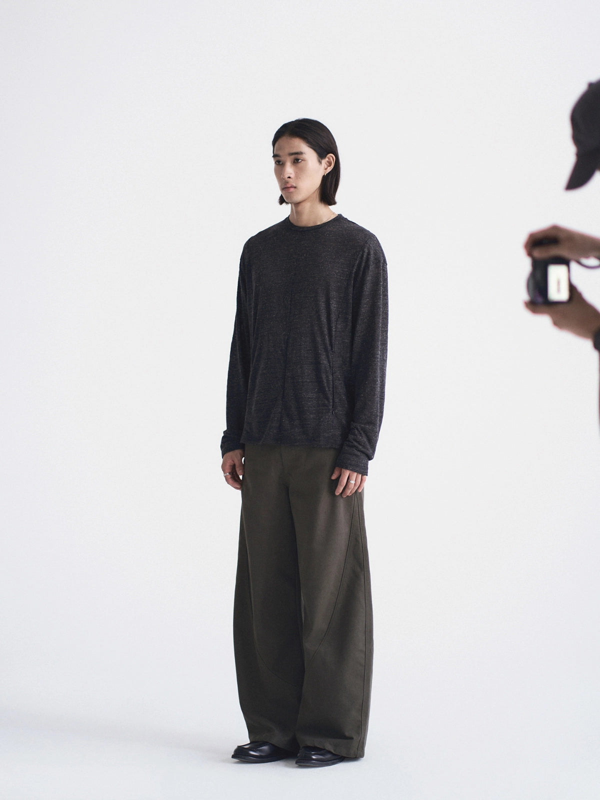 Thread | Linen Blend Structure L/S Tee