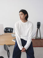 Thread | Slub Cotton Asymmetric L/S Tee