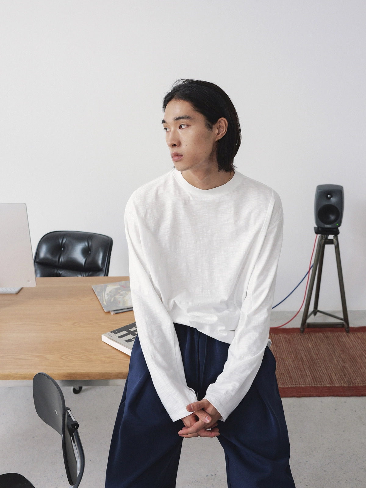 Thread | Slub Cotton Asymmetric L/S Tee