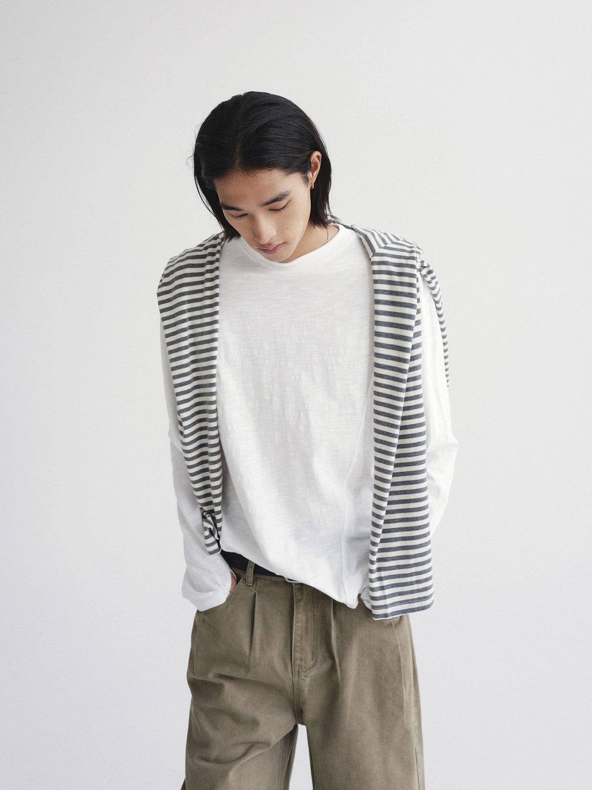 Thread | Slub Cotton Asymmetric L/S Tee