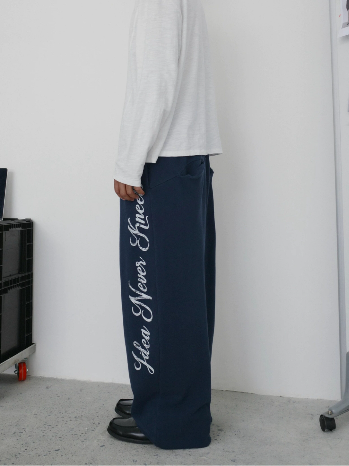 Ink | Washed Graphic Sweatpants