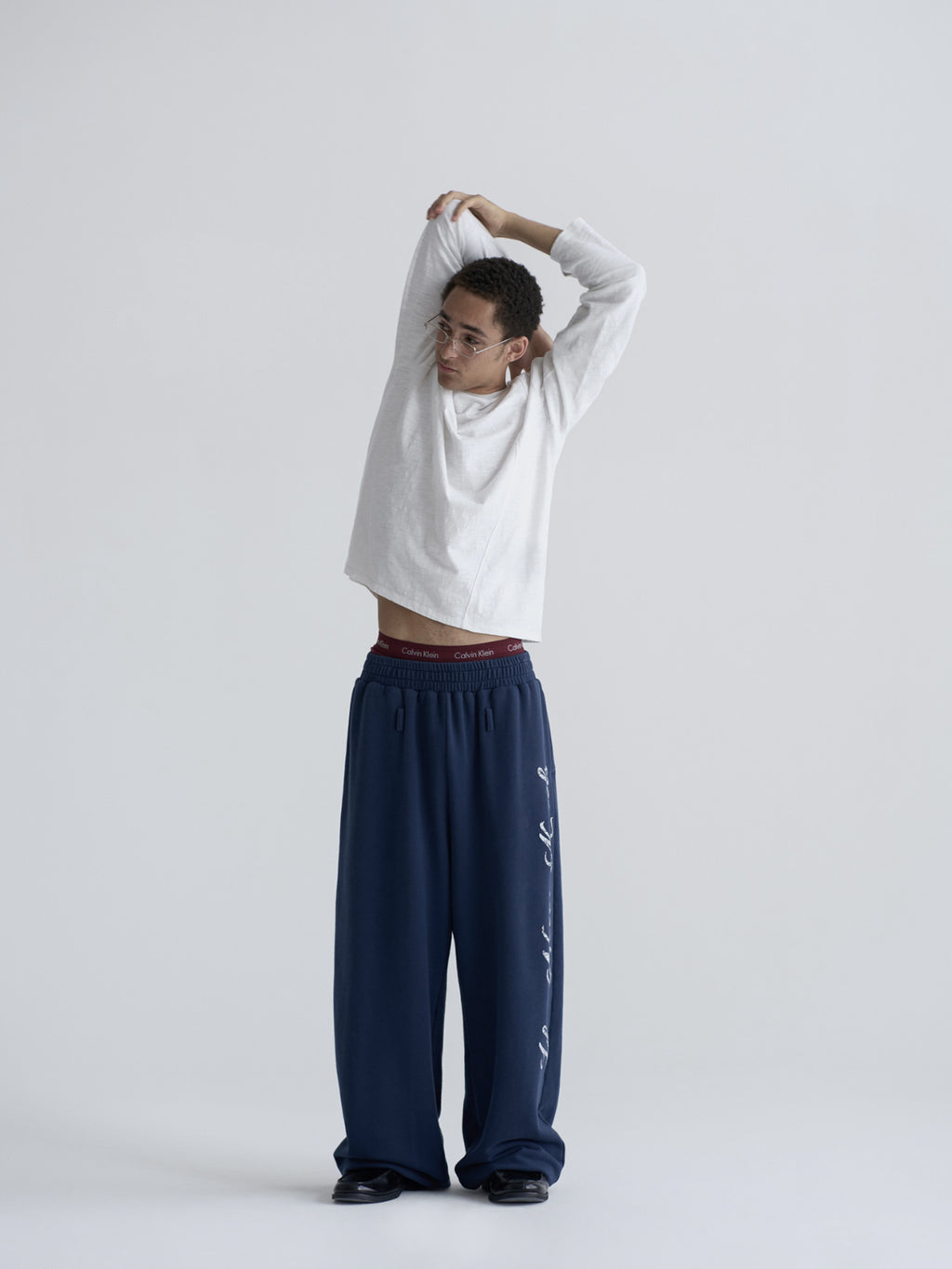 Ink | Washed Graphic Sweatpants