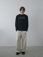 Leopard Print Relaxed L/S Tee