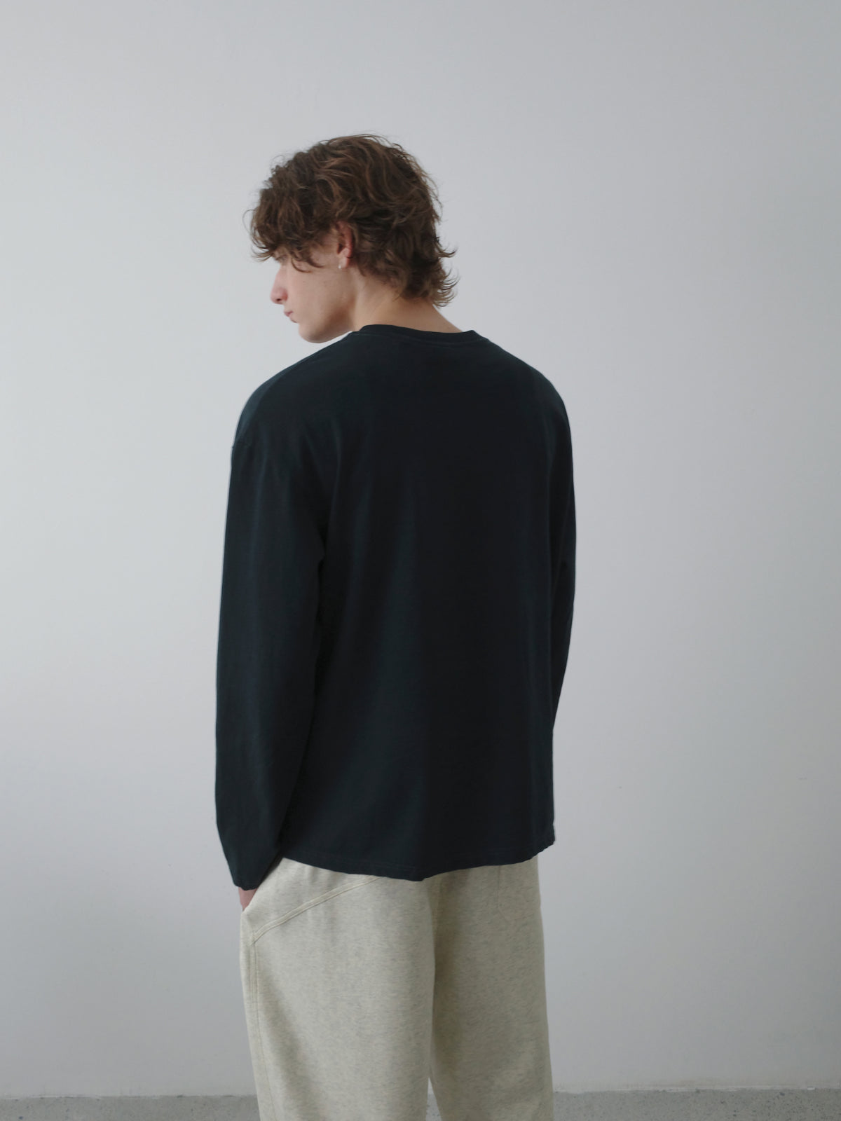 Leopard Print Relaxed L/S Tee
