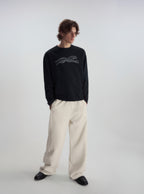 Leopard Print Relaxed L/S Tee