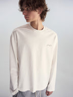 Snail Print Relaxed L/S Tee