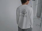 Snail Print Relaxed L/S Tee