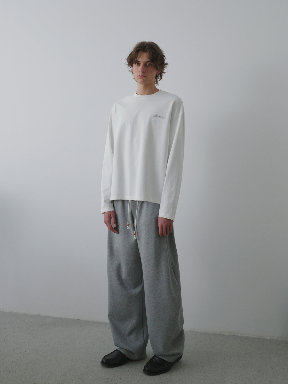 Snail Print Relaxed L/S Tee