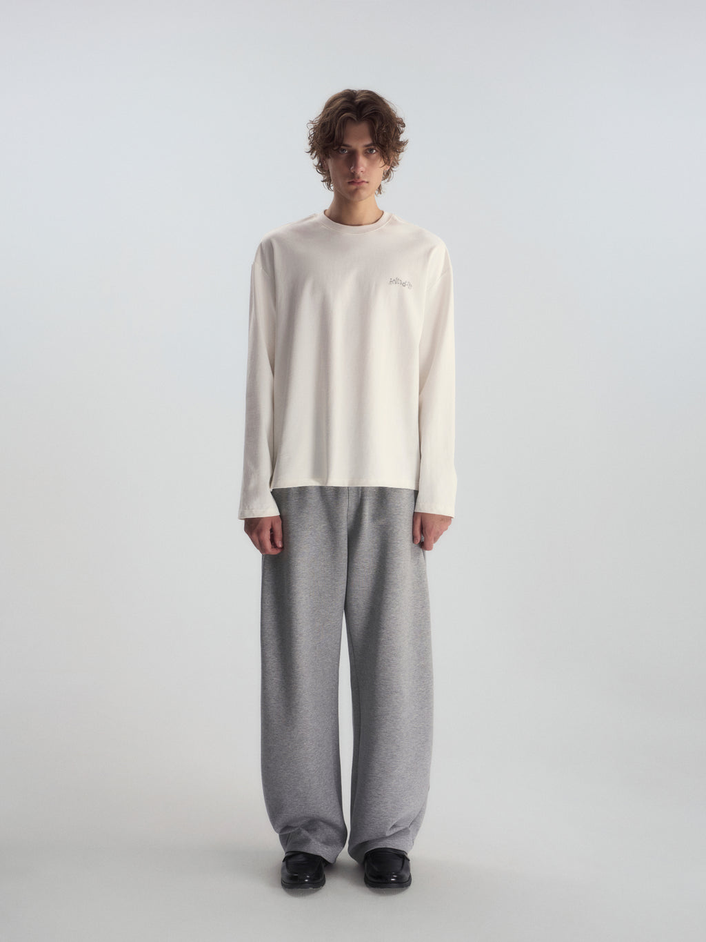 Snail Print Relaxed L/S Tee