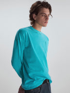 Garment-Dyed Patch Pocket L/S Tee