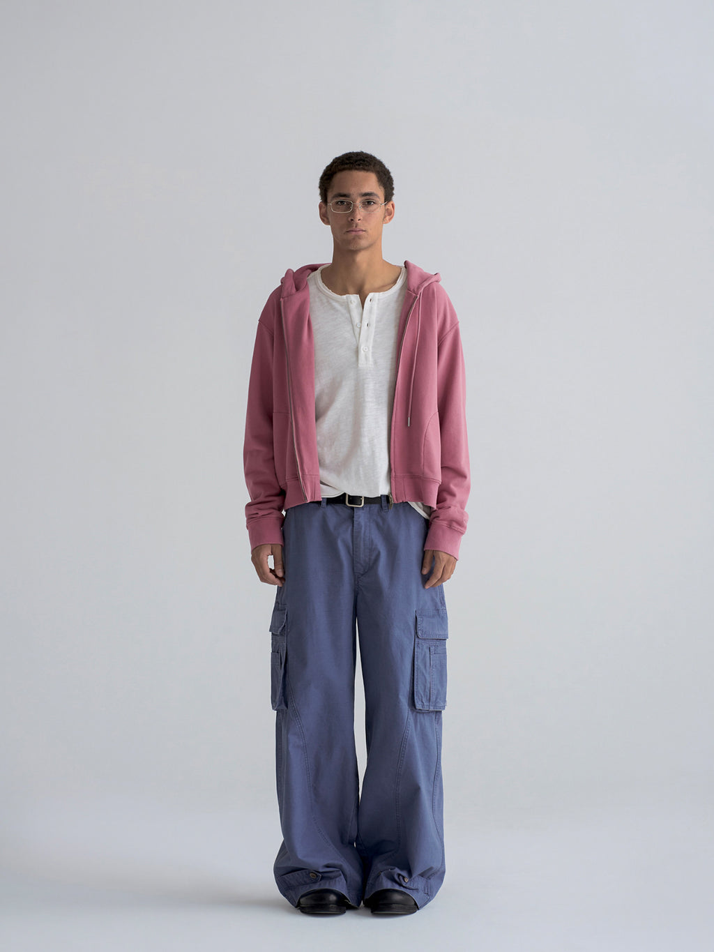 Knot | Washed Zip-Up Hoodie